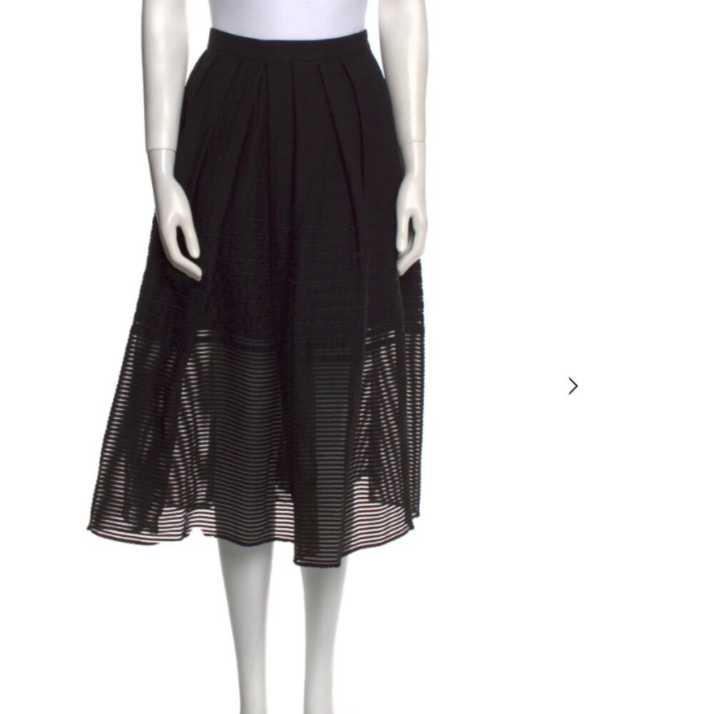 Tibi  Wool Midi Length Skirt